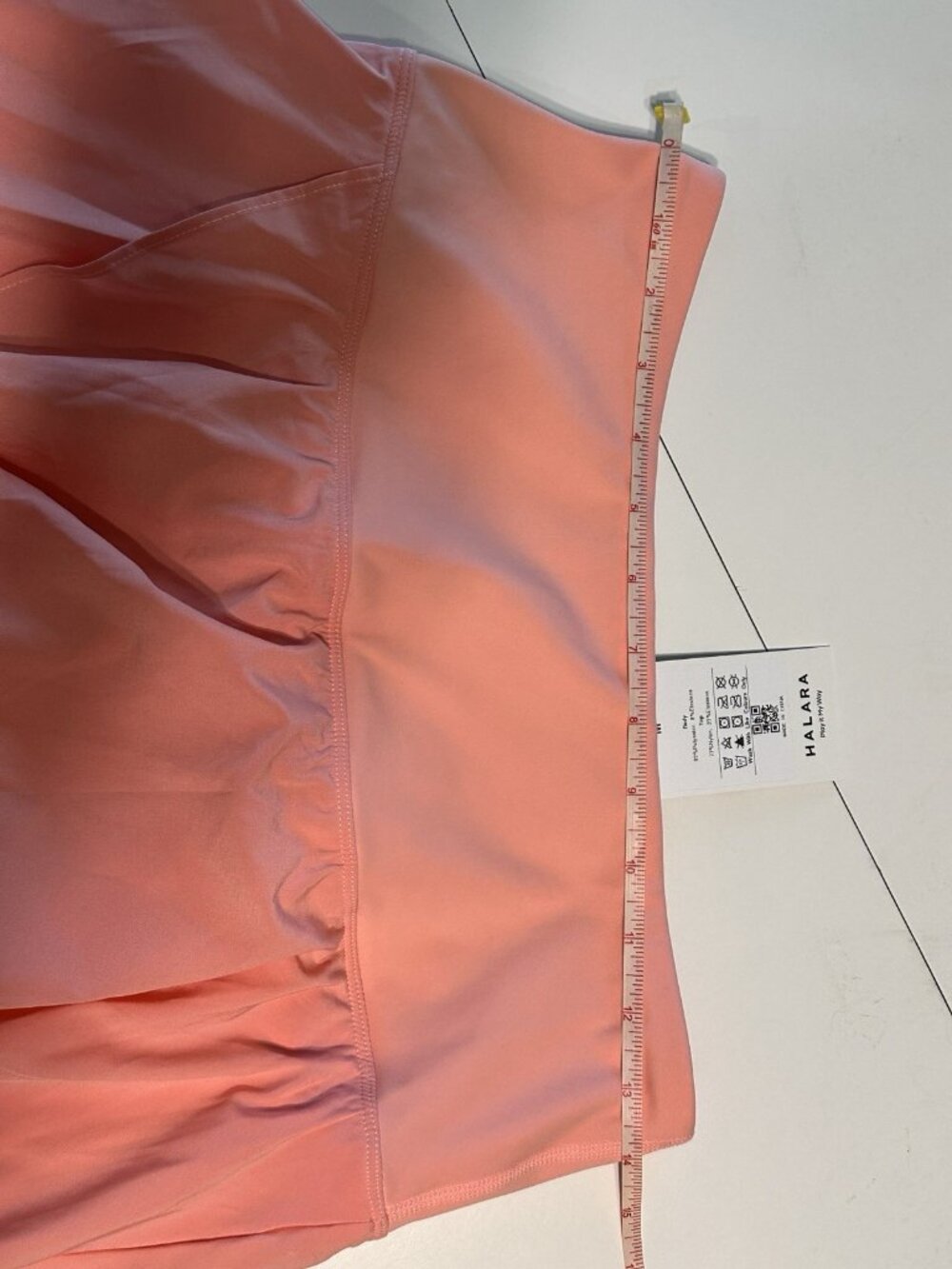 NWT Halara M Breezeful High Waisted High Low Ruffle 2-in-1 Flowy Skort - Picture 7 of 13